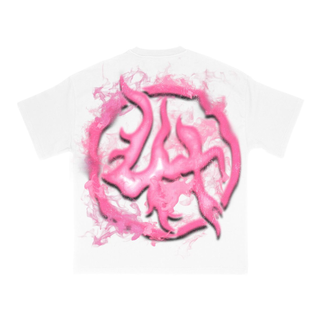 Lost Hills x ALOCS Drip Tee (White)