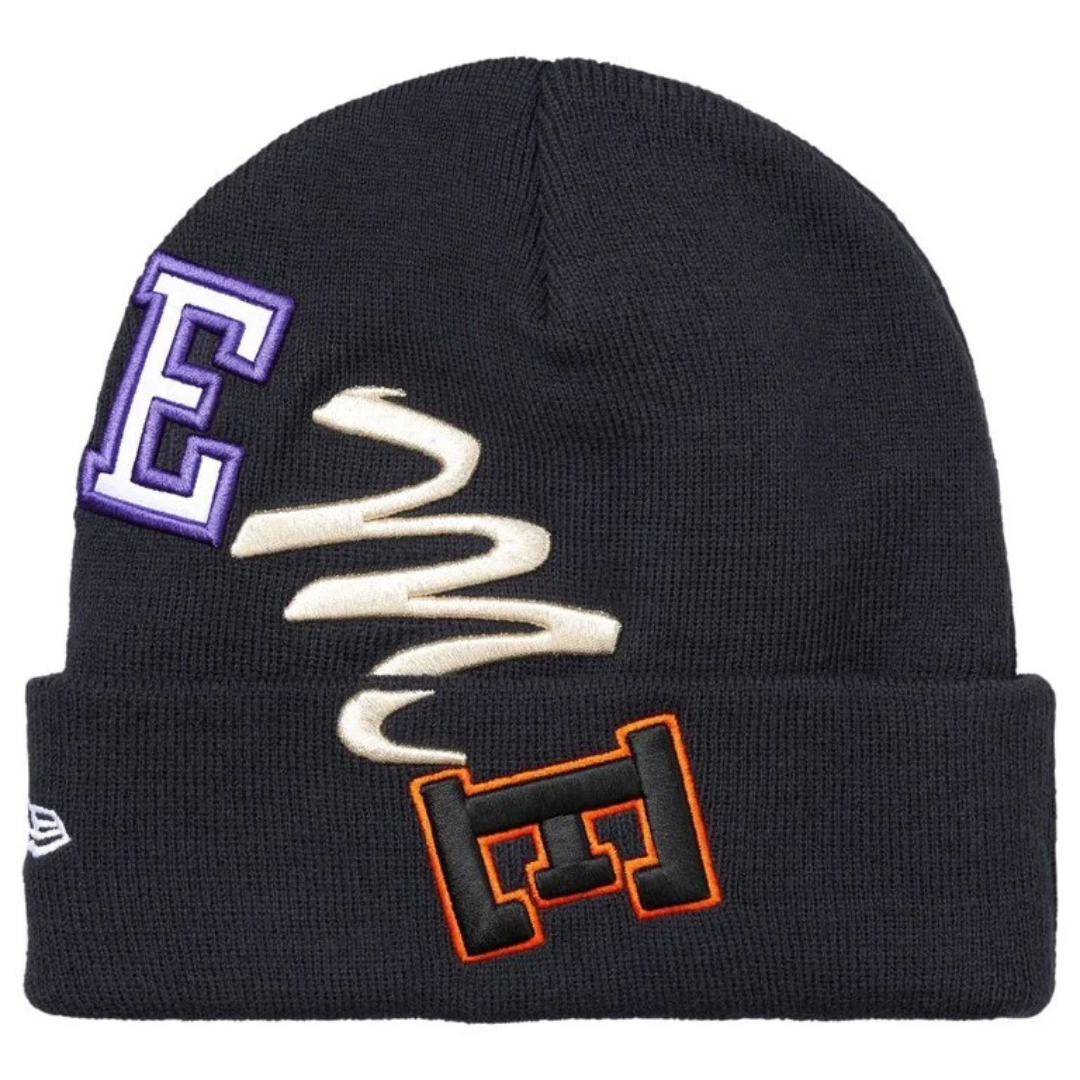 Supreme New Era Arc Beanie (FW26)(Navy)