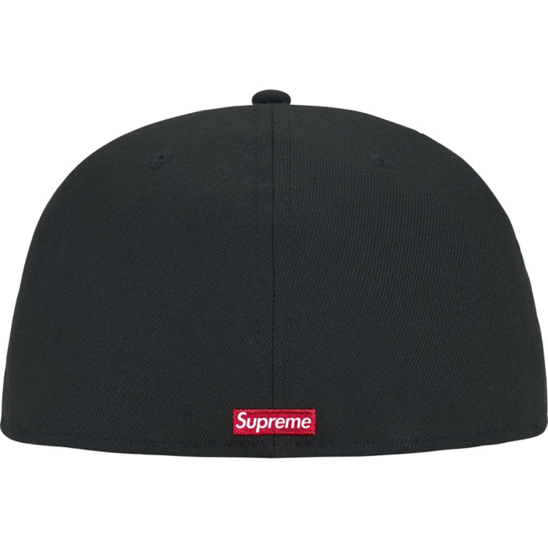 Supreme New Era Reaper S Logo Fitted Hat (Black)