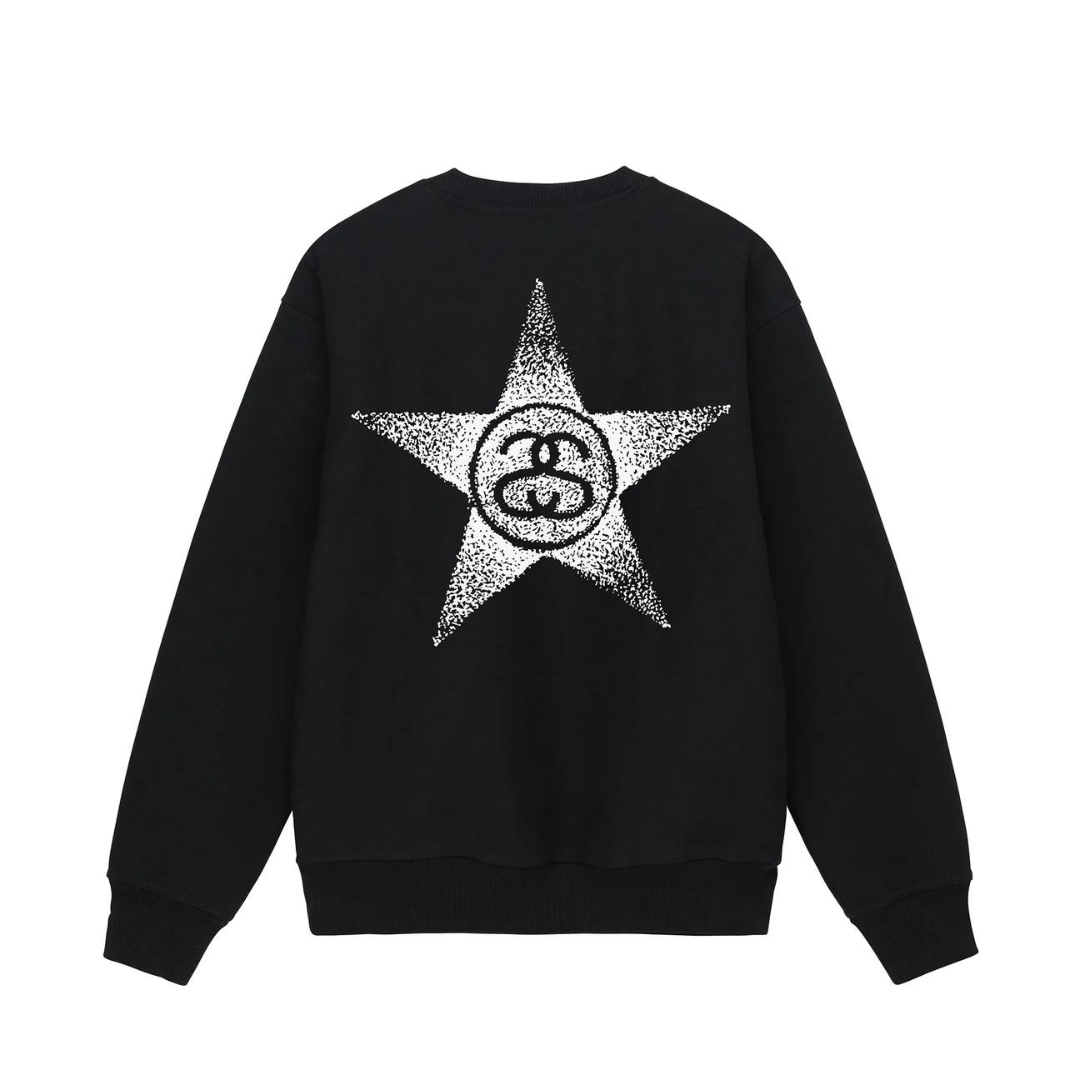 Stussy Stars Crewneck (Black)