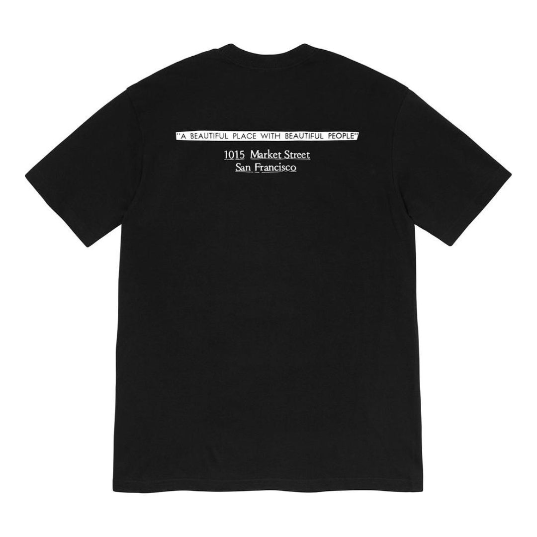 Supreme San Francisco Box Logo Tee (Black)