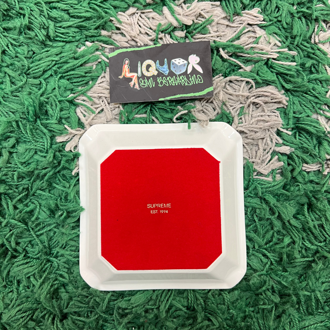 Supreme Small Ash Tray (Red)