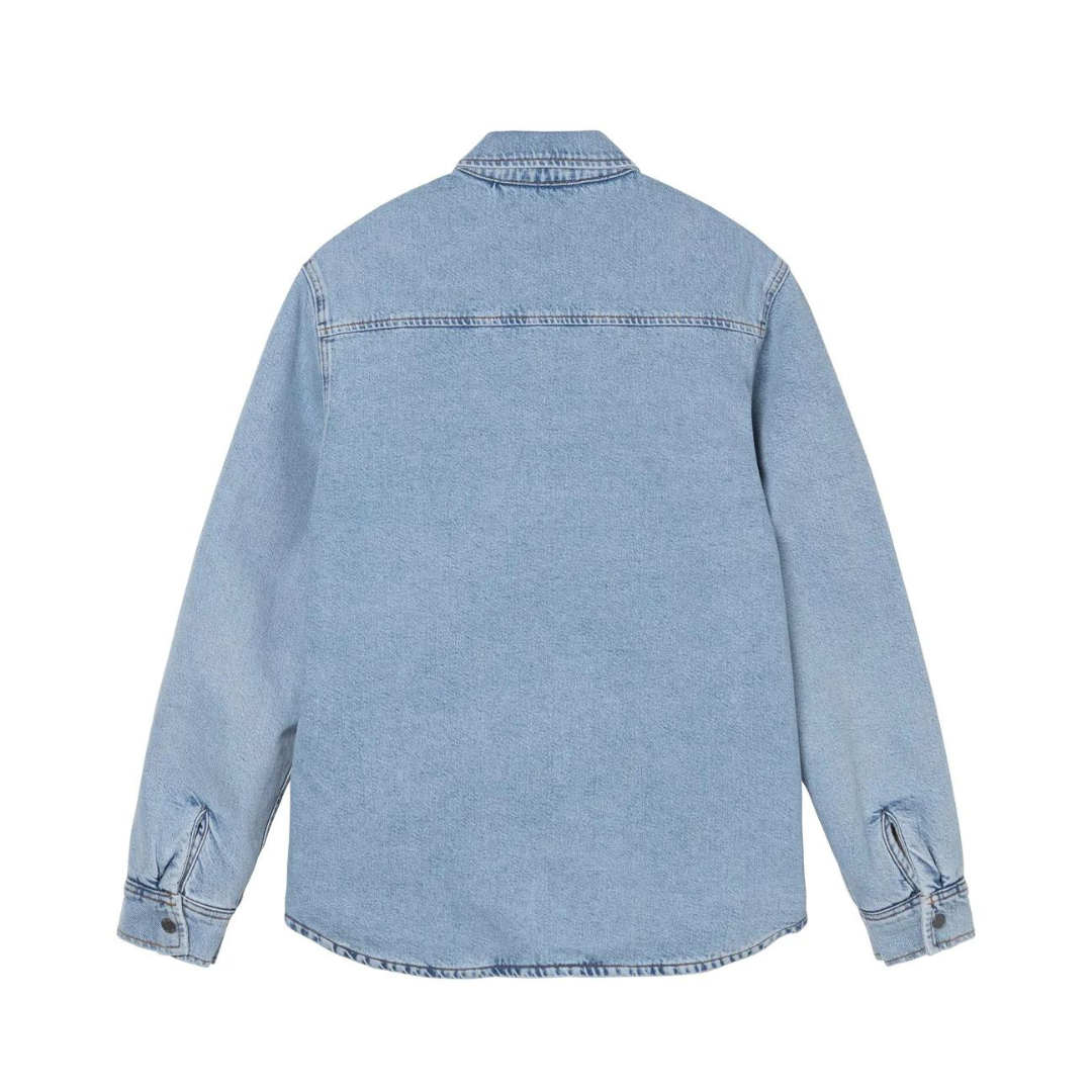 Stussy Sherpa Lined Denim Shirt