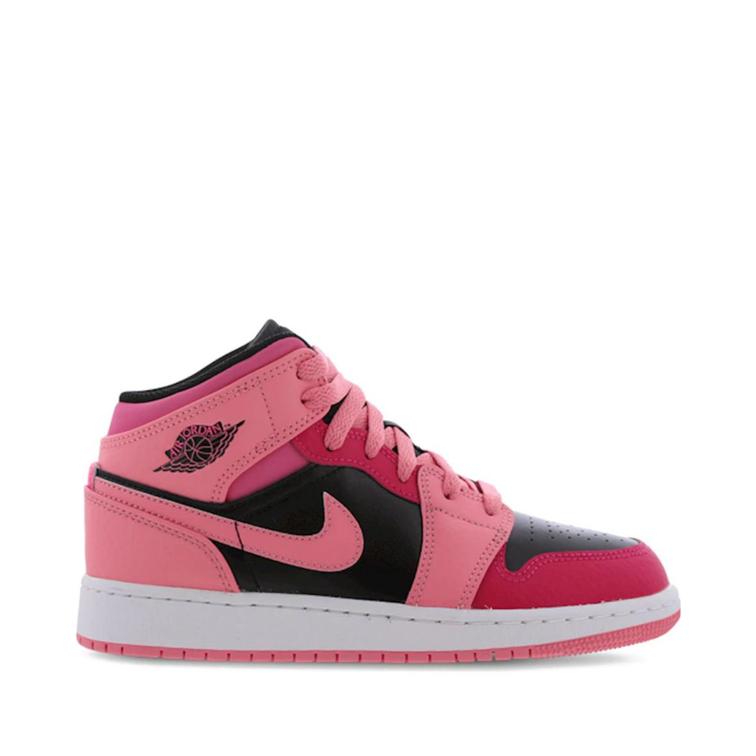 Air Jordan 1 Mid Coral Chalk