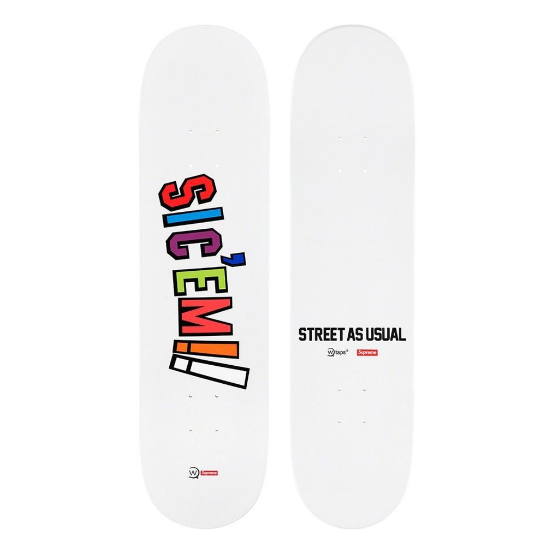 Supreme WTAPS SIC' EM Skateboard