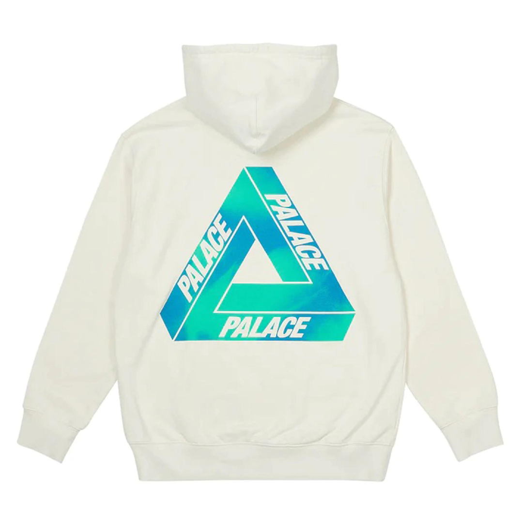 Palace Reacto Tri-Ferg Hood (White)