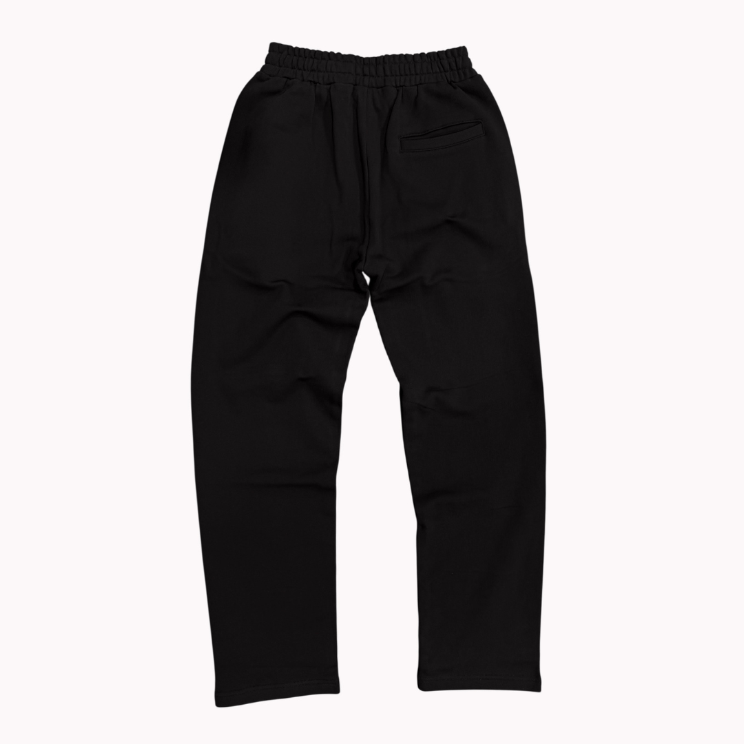 Cream Rules The World Sweatpants (Black)