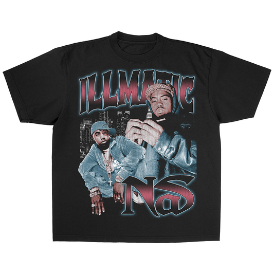 Nas Illmatic Tee (Pigment Dyed Black)