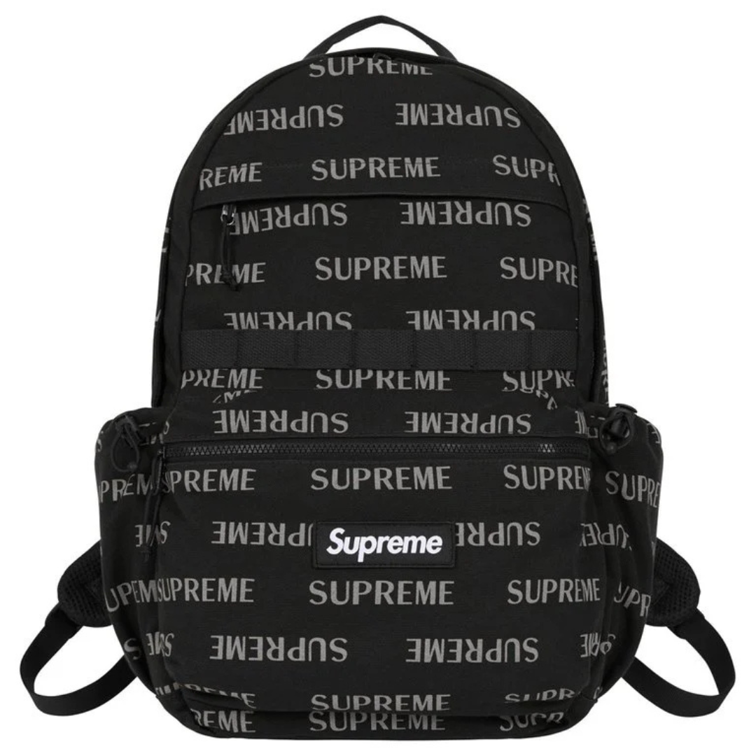 Supreme Logo Backpack (FW26)(Black)