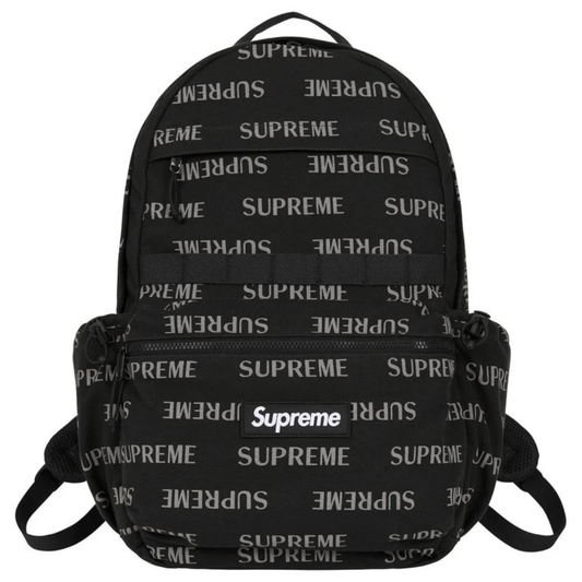 Supreme Logo Backpack (FW26)(Black)