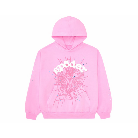 Sp5der Web OG Hoodie (Pink)(Brand New With Defects)