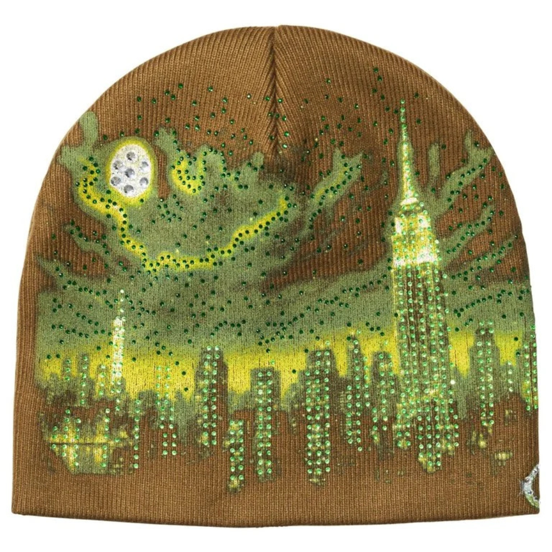 Supreme Cityscape Beanie (Brown)