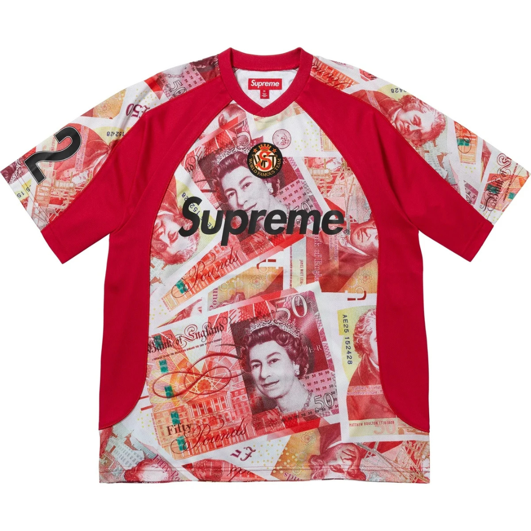 Supreme Pounds Soccer Jersey (Red)