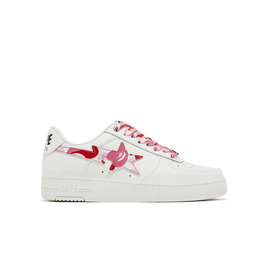 A Bathing Ape Bape Sta Low ABC Camo (White/Pink) (2025)