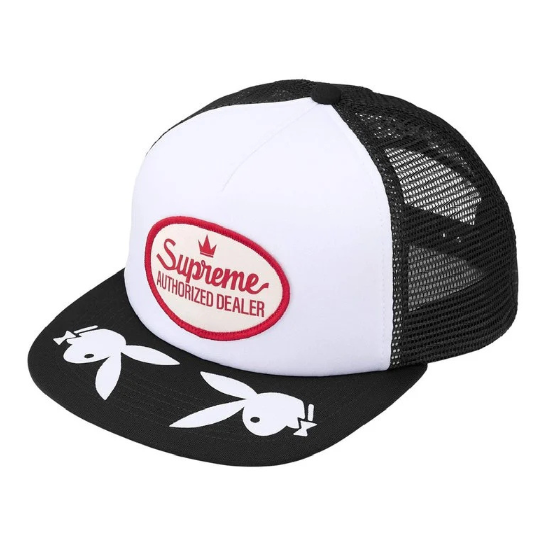 Supreme Playboy Mesh Back 5-Panel (Black)