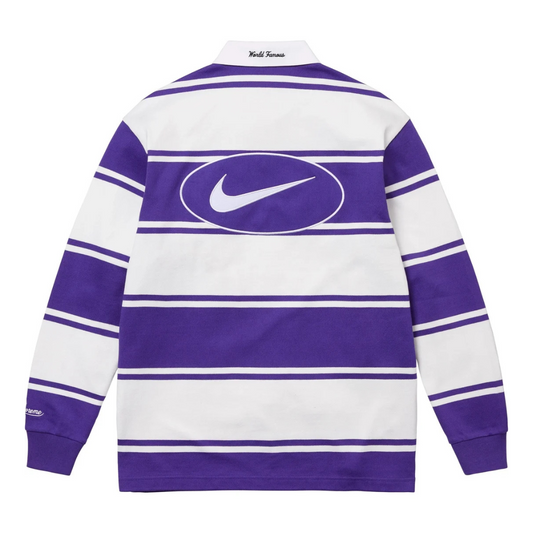 Supreme Nike Stripe Rugby (Purple)