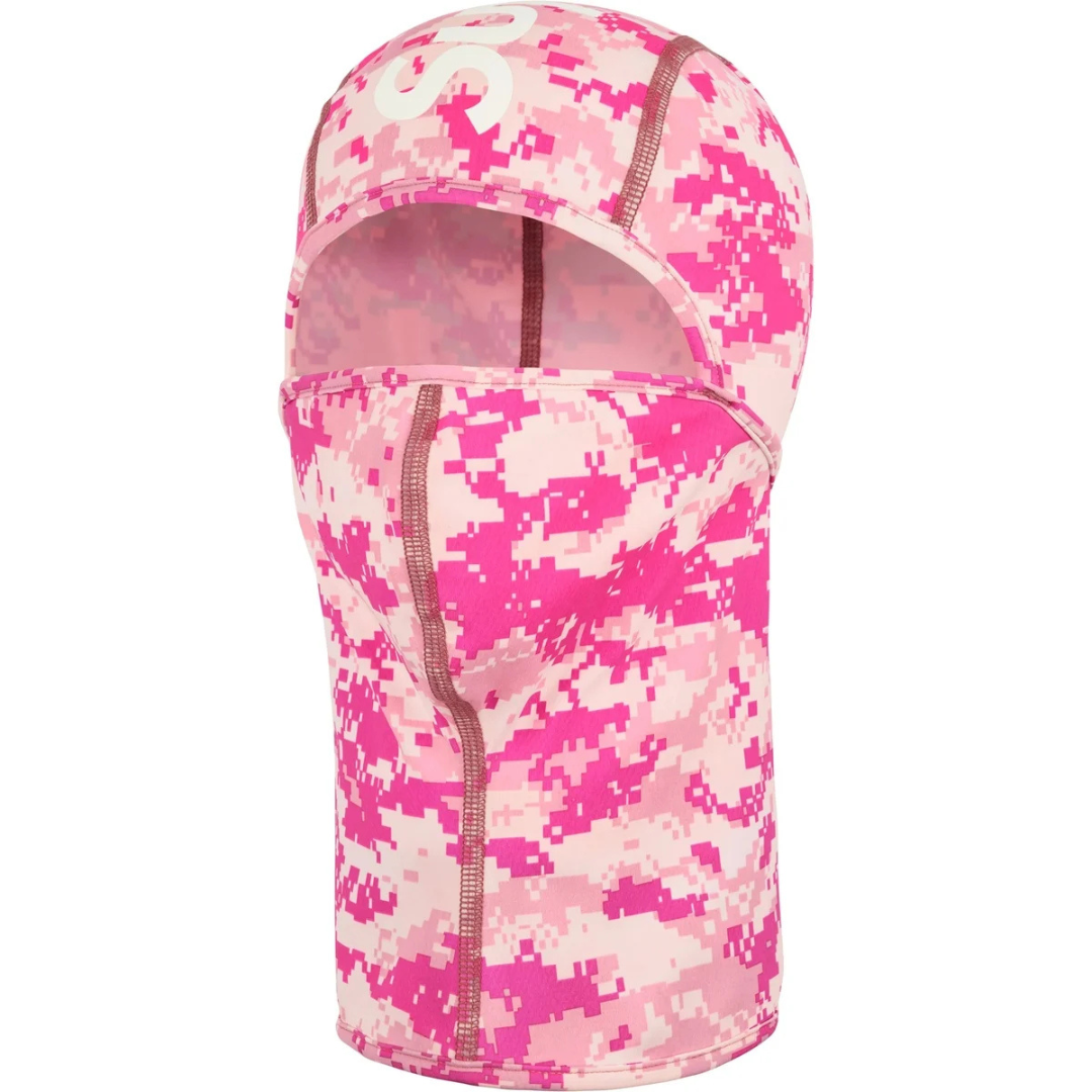 Supreme Heat Reactive Digi Camo Balaclava (Pink)