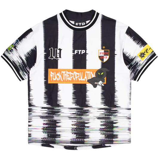 FTP Blurred Vision Soccer Jersey (White)