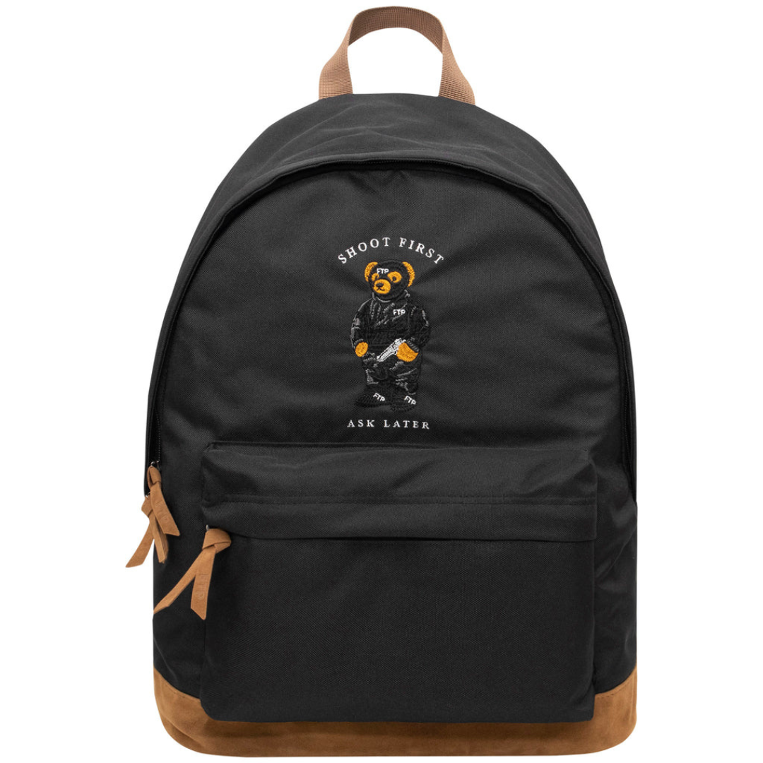 FTP Bear Backpack (Black)