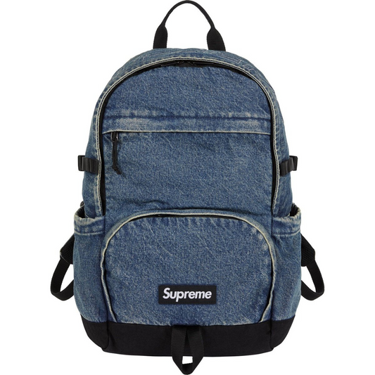 Supreme Denim Backpack (Washed Indigo)