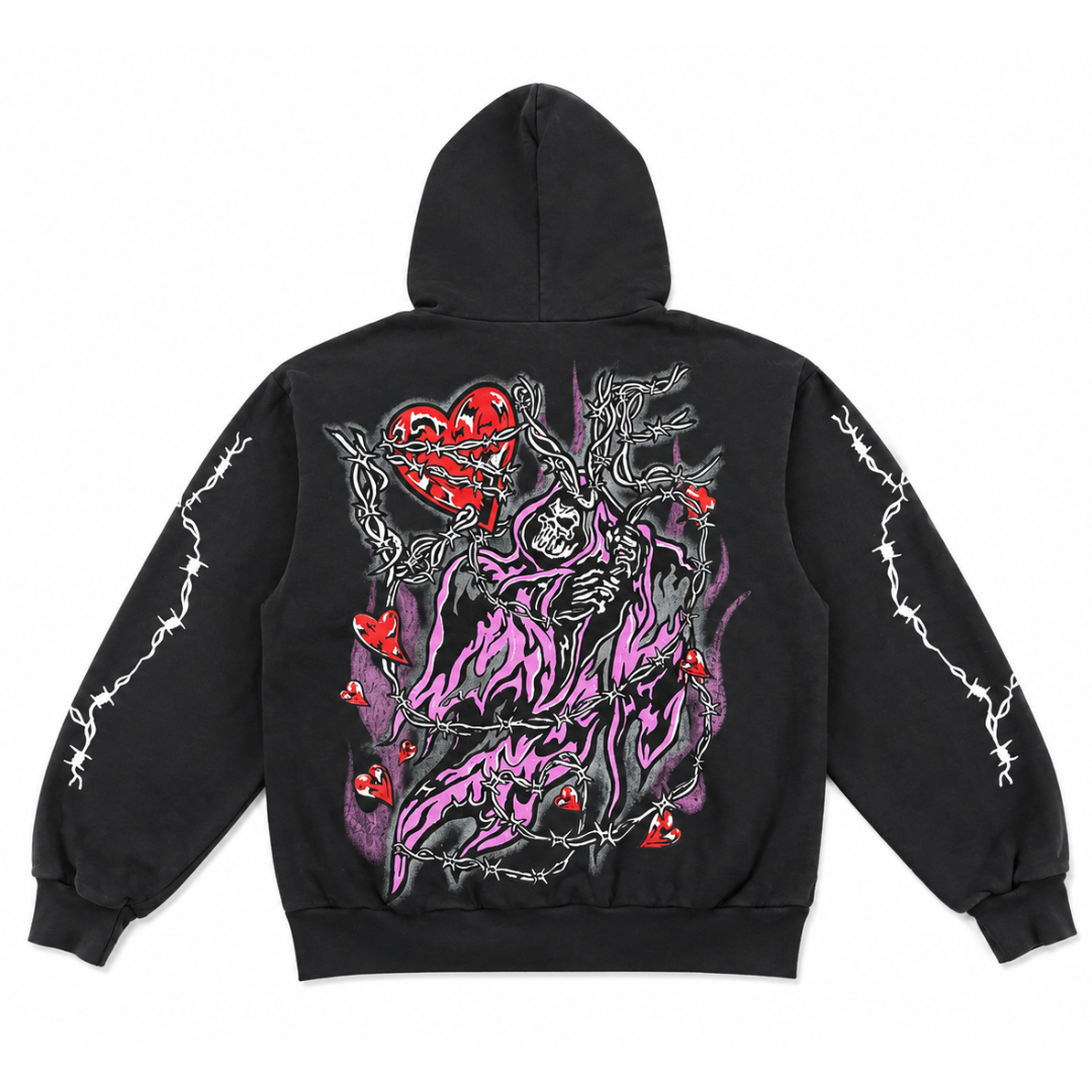 Warren Lotas Love Reaper Hoodie (Black)