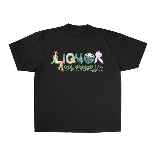 LIQ SB Logo Tee (Black)
