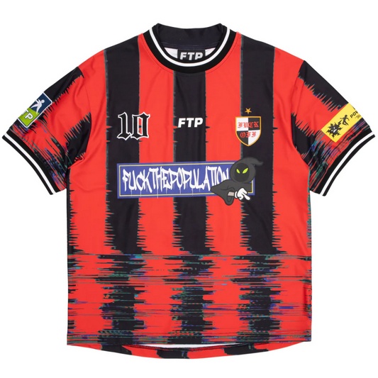 FTP Blurred Vision Soccer Jersey (Red)