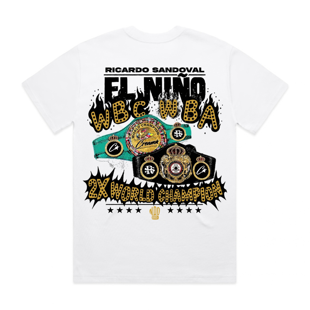 Cream Ricardo Sandoval Unified Tee (White)