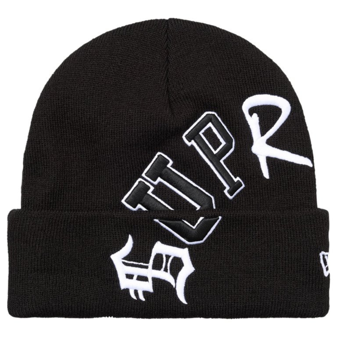 Supreme New Era Arc Beanie (FW26)(Black)