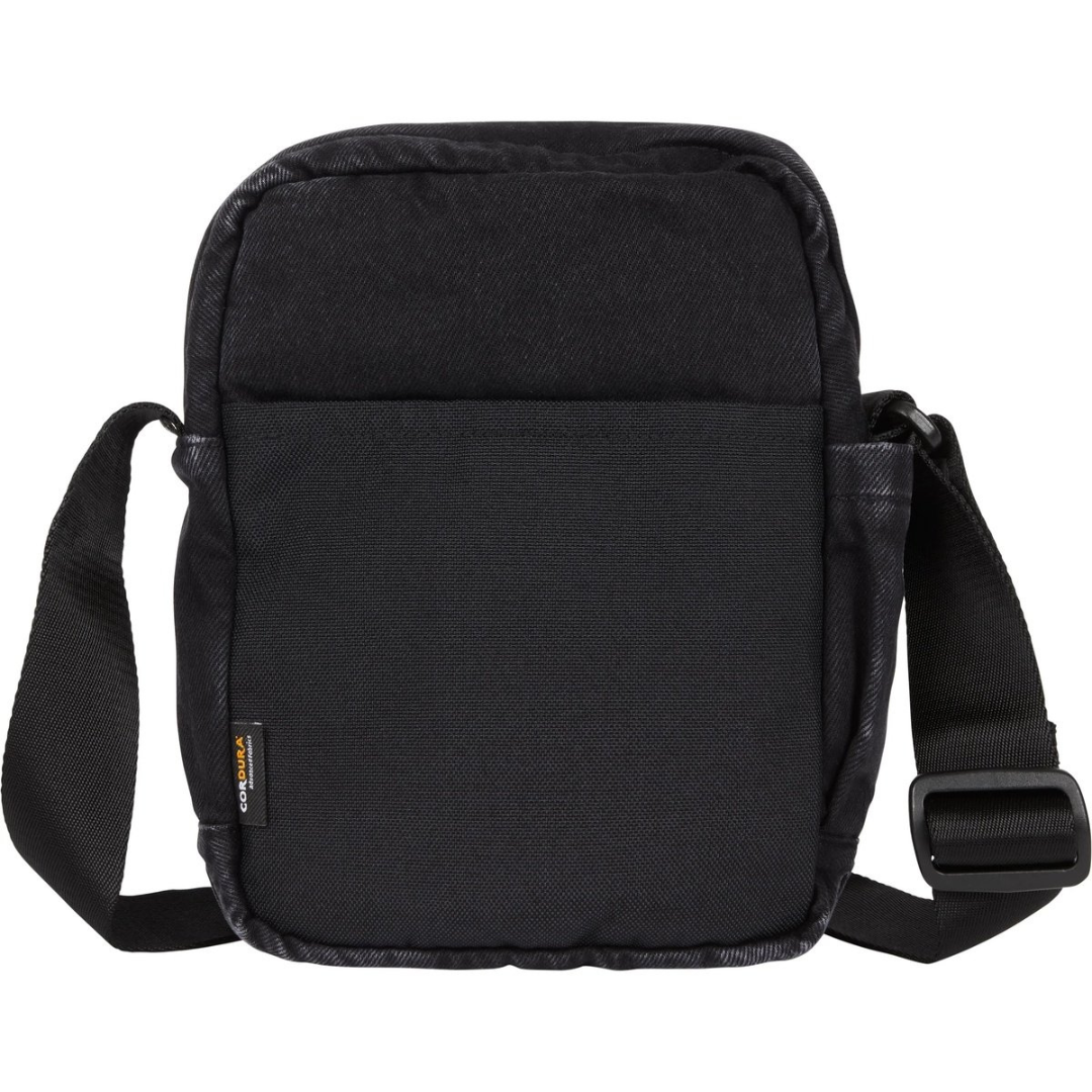Supreme Denim Shoulder Bag (Black)