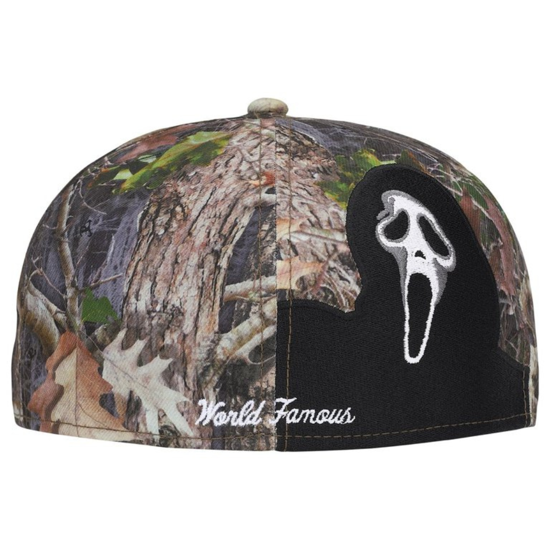 Supreme New Era Ghostface Box Logo Fitted Hat (Camo)