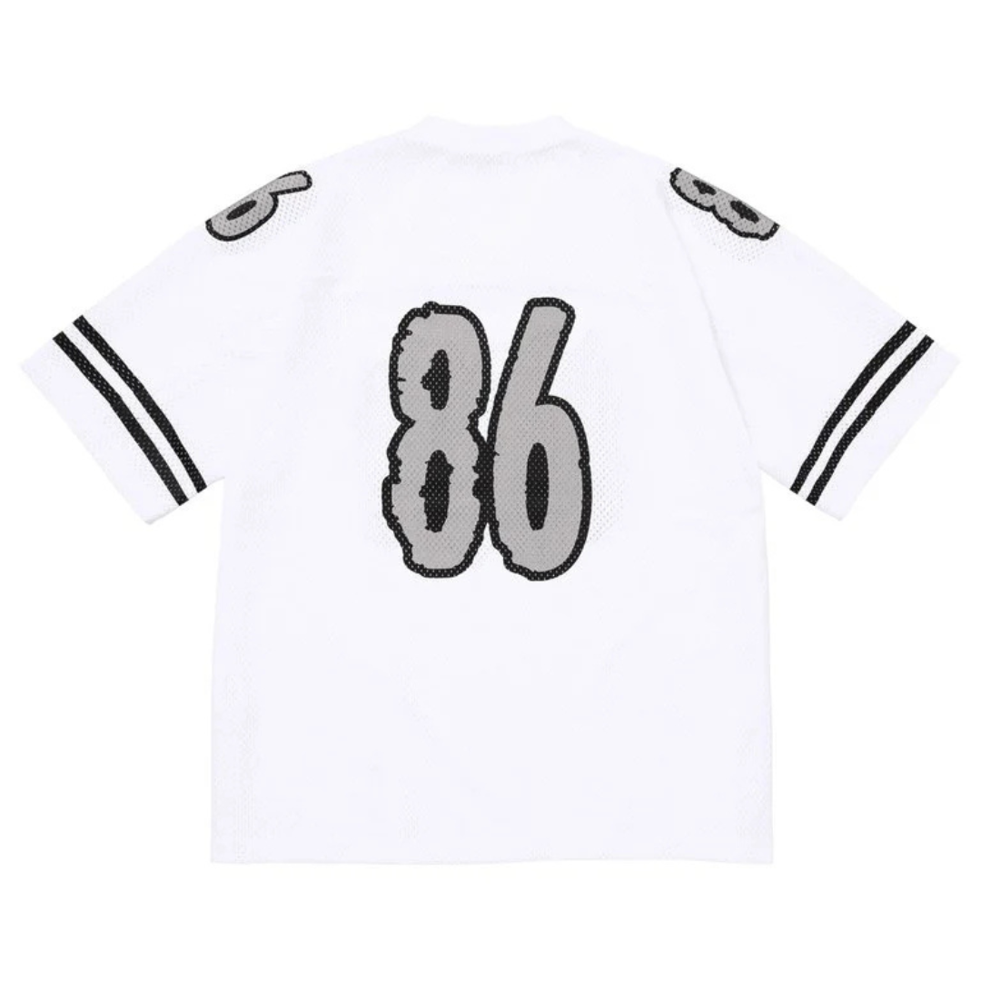 Supreme Reflective Football Jersey (White)