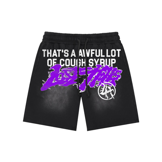 Lost Hills x ALOCS Awful Lot Shorts (Black)