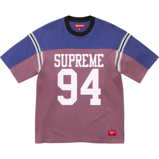 Supreme Split S/S Football Top (Dusty Purple)
