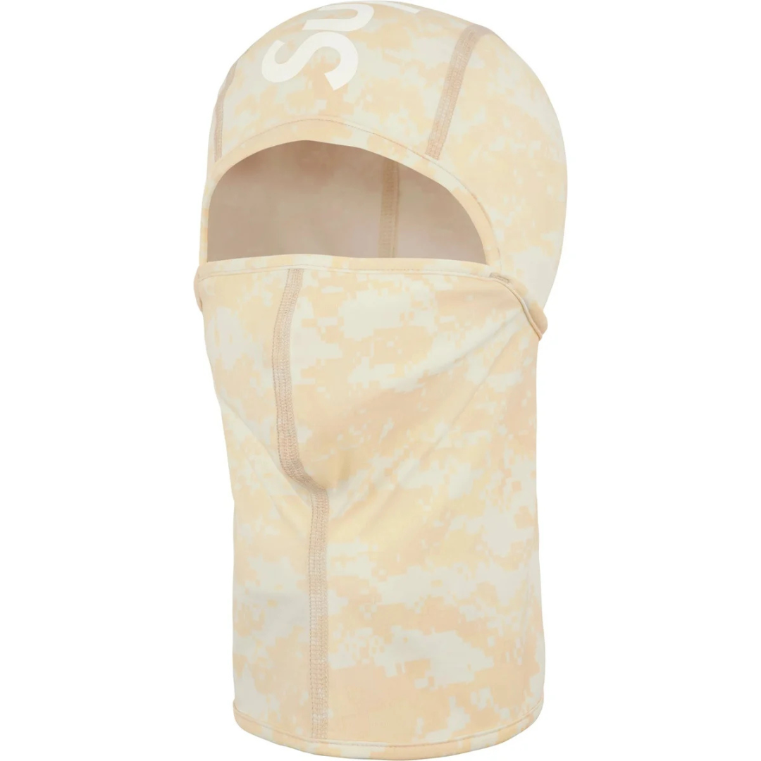 Supreme Heat Reactive Digi Camo Balaclava (Brown)