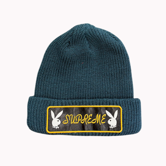 Supreme Playboy Beanie (FW16)(Teal)