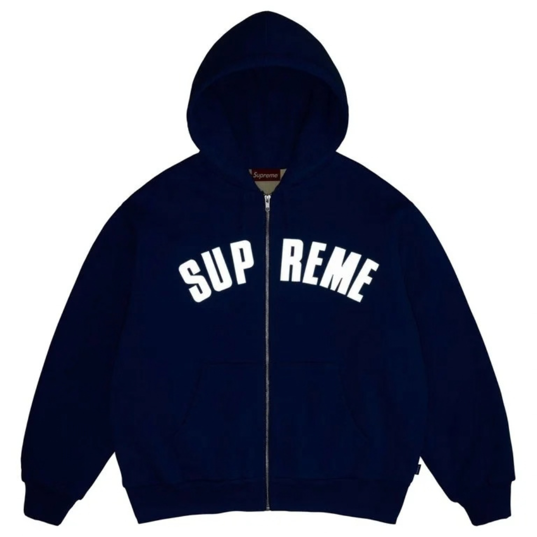 Supreme Arc Thermal Line Zip Up Hoodie (Royal)