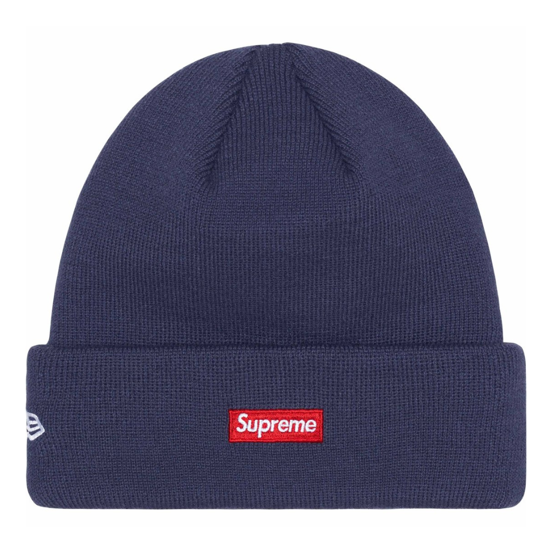 Supreme New Era $ Beanie (Navy)