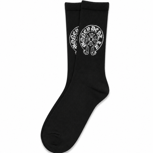 Money Dept Old English Socks (Black)