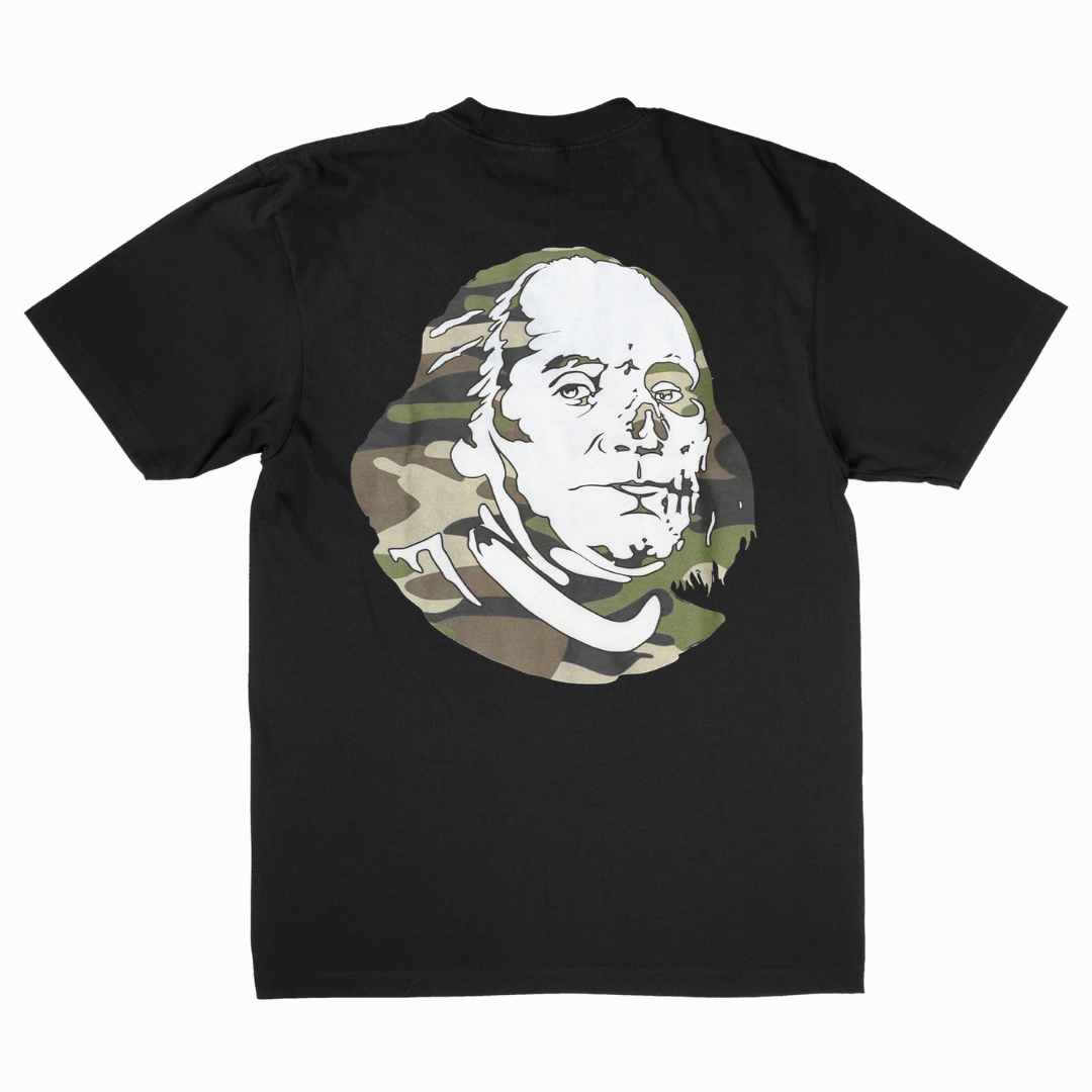All Cash Camo Tee (Black)