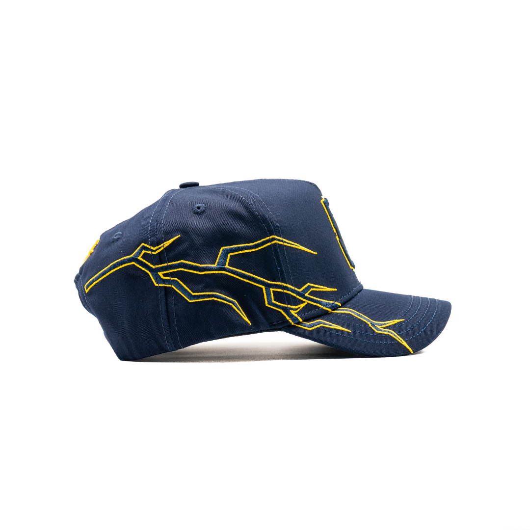 Los Supply Bolt Snapback (Navy)