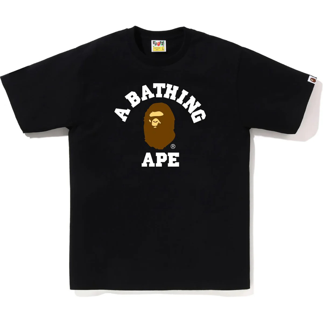 Bape College Tee (Black)