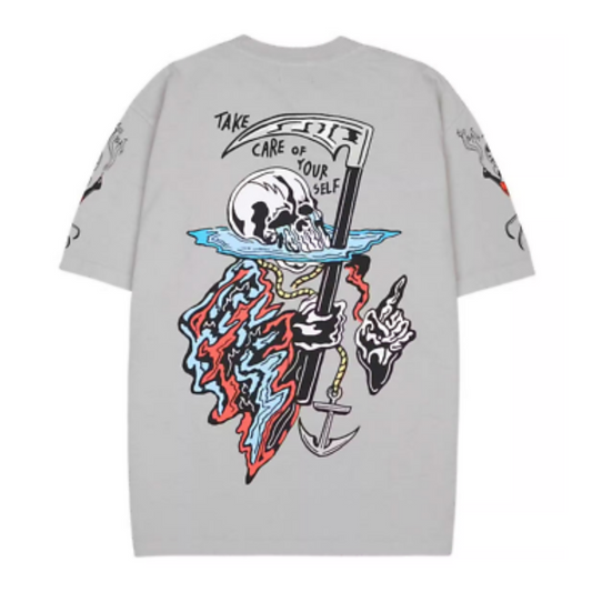 Warren Lotas Take Care Tee (Grey)