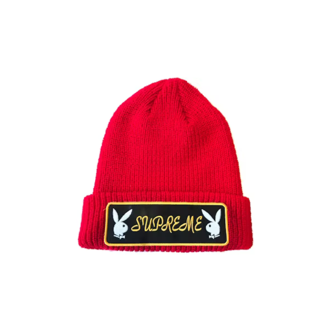 Supreme Playboy Beanie (FW16)(Red)
