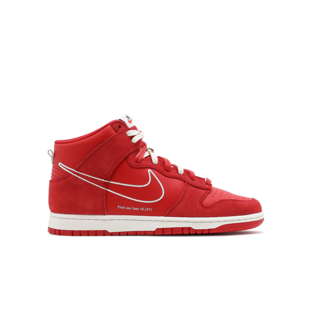 Nike Dunk High First Use Red