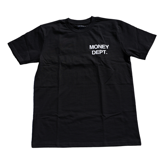 Money Dept x San Bernardino Puff Print Tee (Black)
