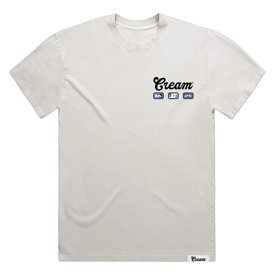 Cream Logo Tee (Bone)