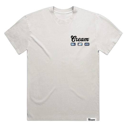 Cream Logo Tee (Bone)