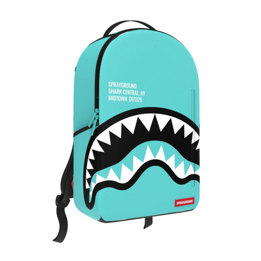 Sprayground Shark Central Aqua DLXSV Backpack