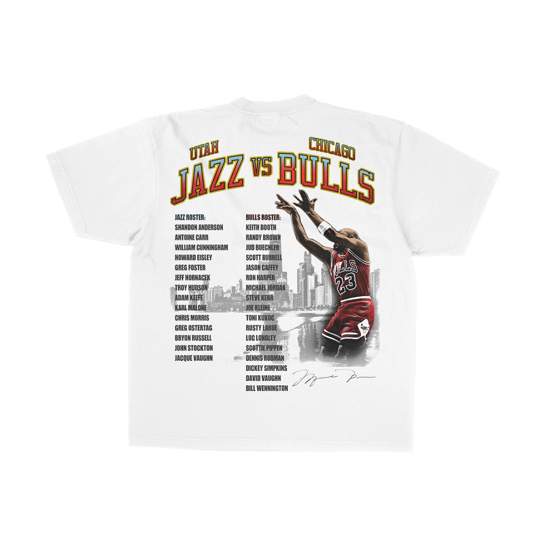 Michael Jordan 1998 Finals Tee (White)